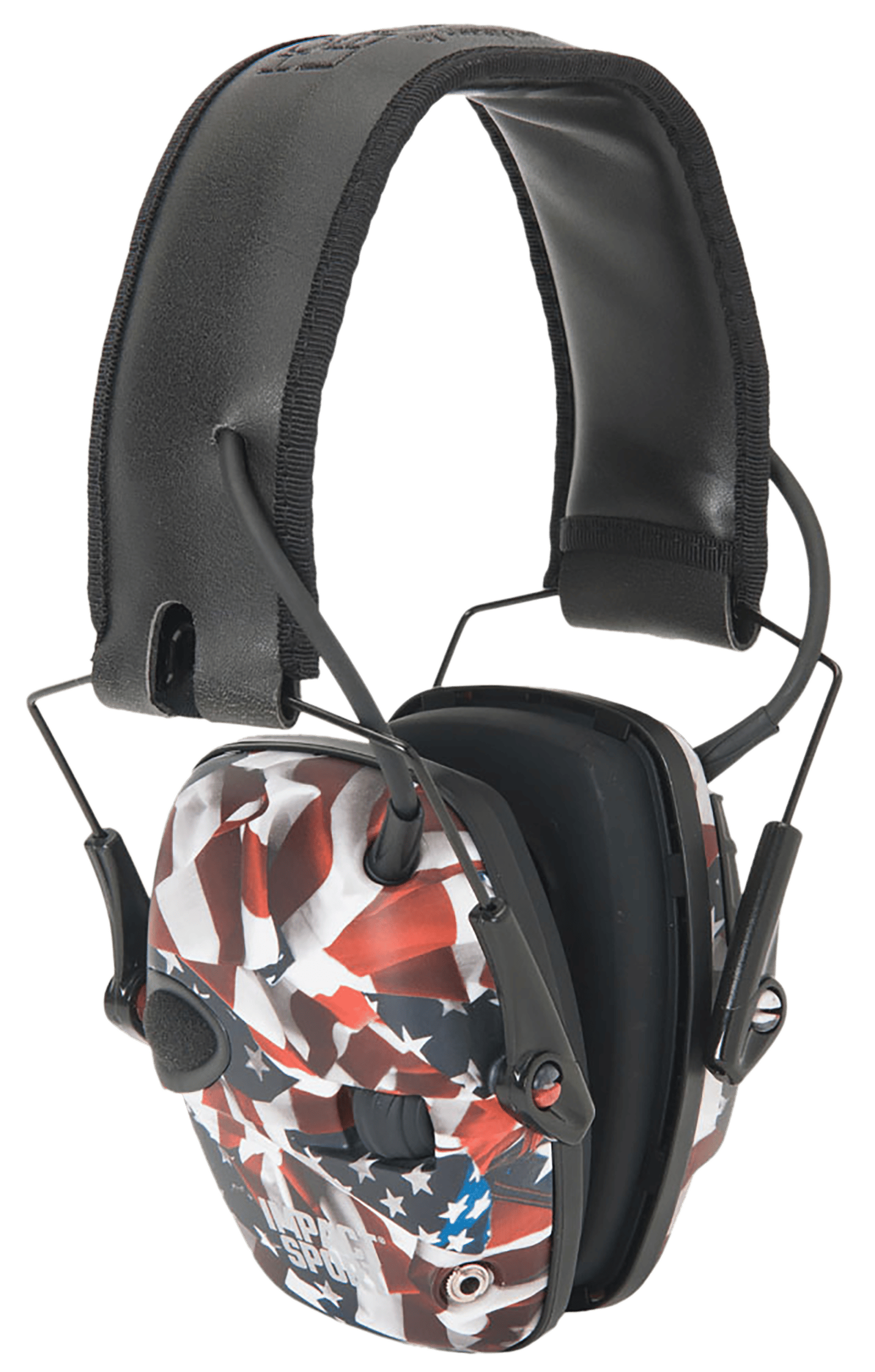 Howard Leight R02530 Impact Sport Electronic Muff 22 dB Over the Head Classic One Nation Adult 1 Pair