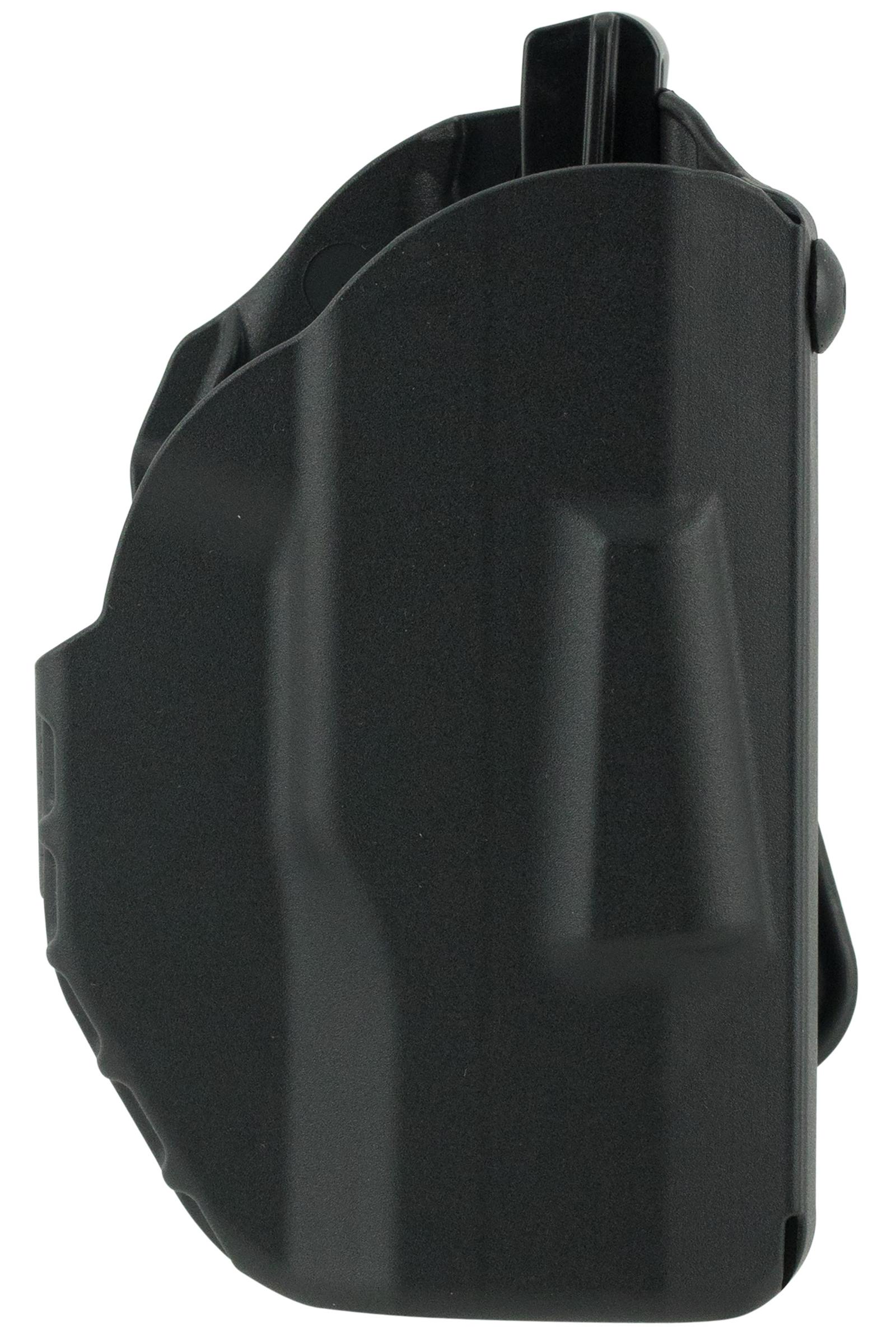 Safariland 737889518411 7378-7TS-ALS  Black SafariSeven Fits Glock43 Compatible w/ Laser Max CF-G42-LC Belt Loop/Paddle Mount Right Hand