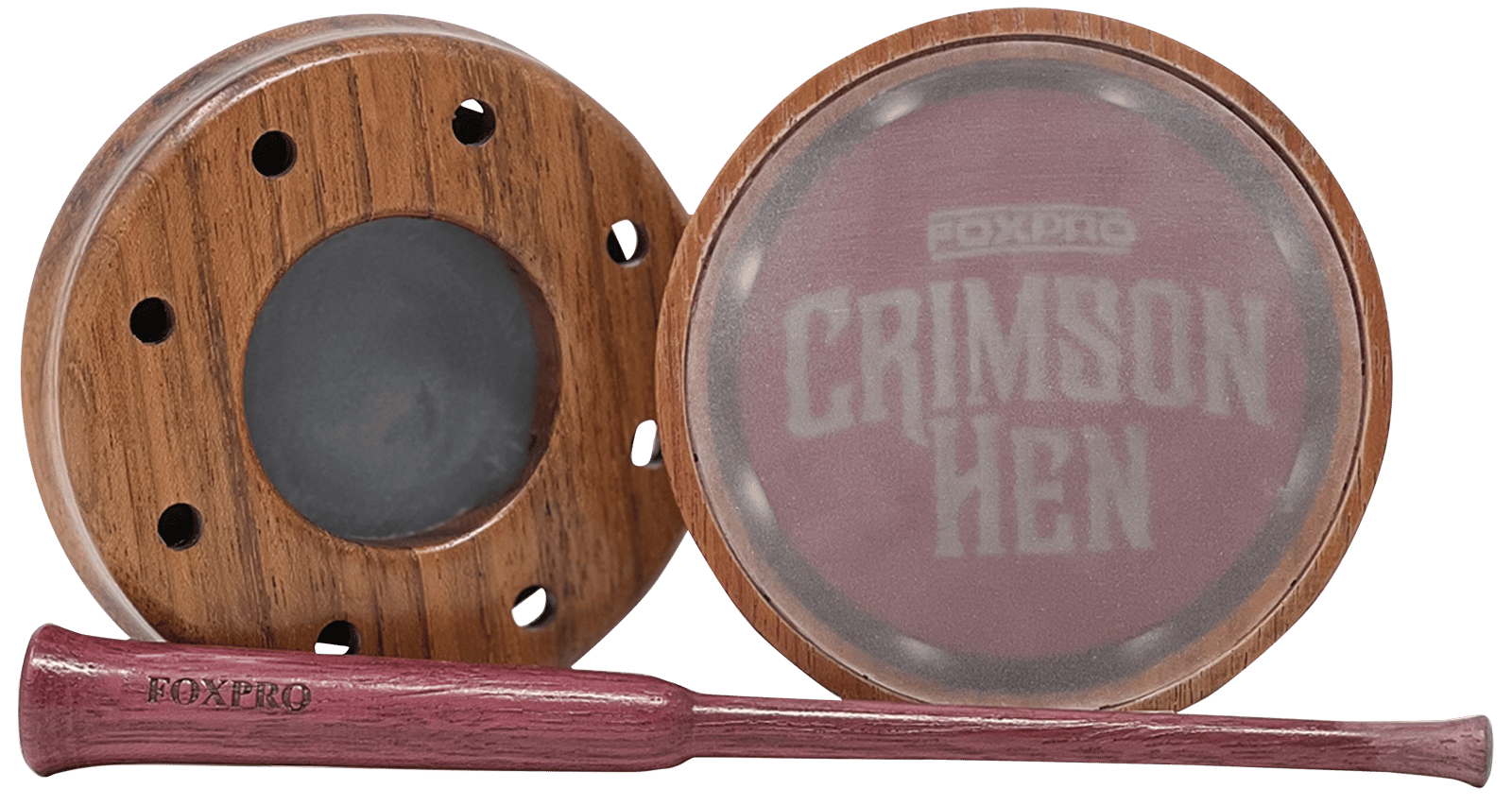 Foxpro CRIMSONTIP Crimson Tip Friction Turkey Sounds Cherry Wood