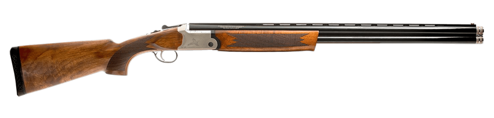 Gforce Arms GF541028 GF5 Filthy Pheasant Full Size 410 Gauge Break Open 3" 2rd 28" Black Over/Under Vent Rib Barrel, Nickel Plated Aluminum Receiver, Fixed Turkish Walnut Stock, 5 Chokes