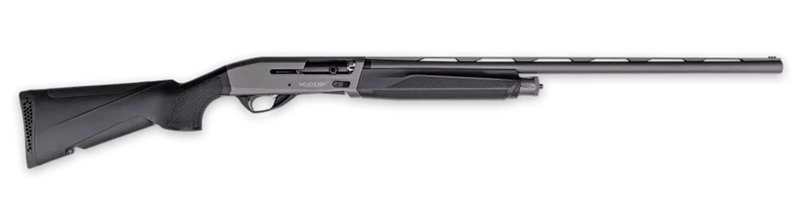 Weatherby ET22028PGM Element II  20 Gauge 3" 2+1 28" Tungsten Cerakote Vent Rib Barrel & Receiver, Adj Shim Black Synthetic Stock