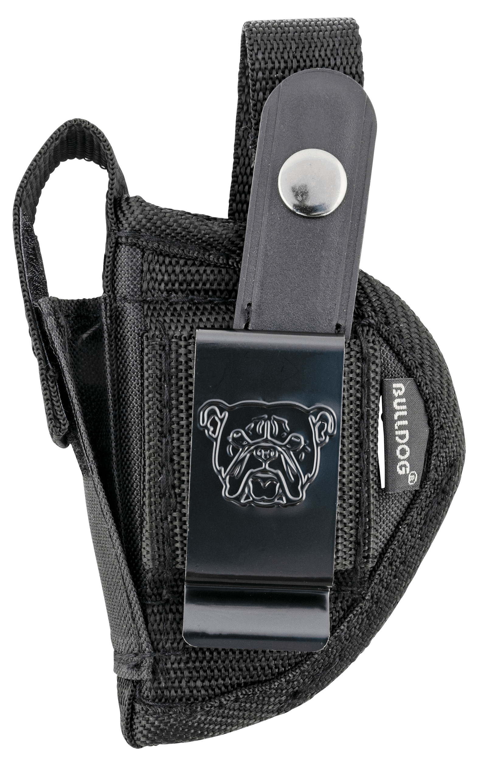 Bulldog FSN1 Extreme  OWB Black Nylon Belt Loop/Clip Fits Ruger LCP/Beretta 21 Bobcat Ambidextrous