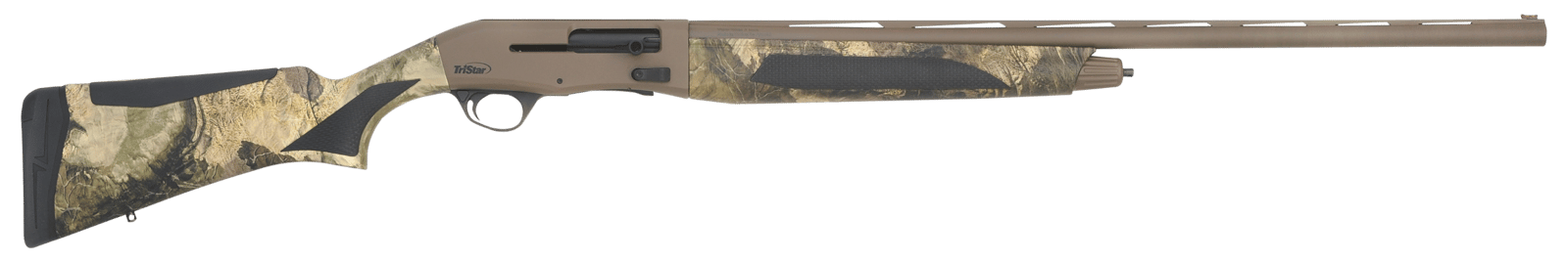 TriStar 24227 Viper G2 Pro 20 Gauge 3" 5+1 28" Flat Dark Earth Barrel/Receiver, Mossy Oak Terra Bayou Stock, Oversized Controls, Includes 3 MobilChoke