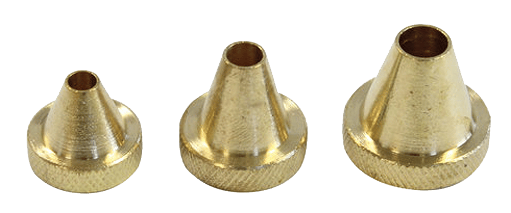 Birchwood Casey 41505 Muzzle Guard Set 17-30 Cal 3 Piece Brass