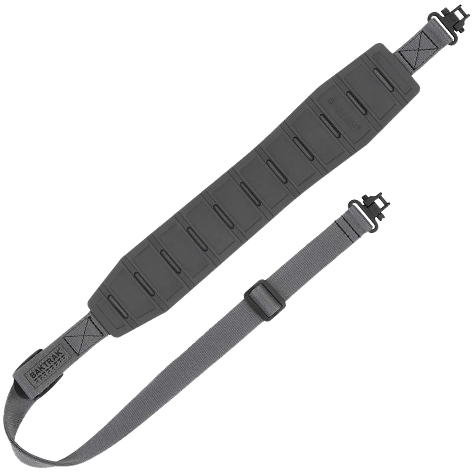 Allen 8531 KLNG Traction  Midnight Gray Rubber Adjustable/ Rifle