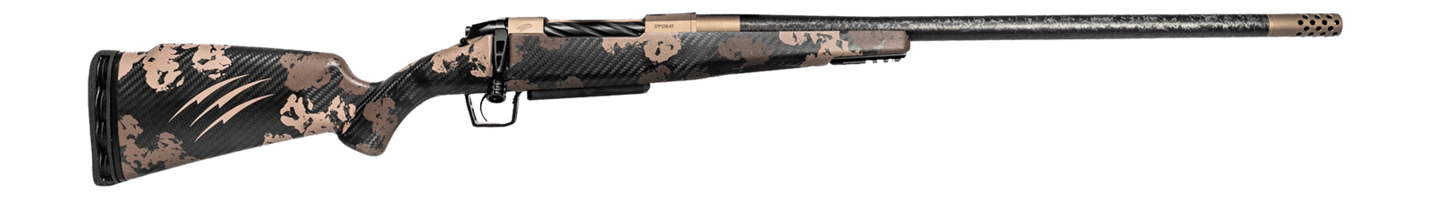 Fierce Firearms ROGTCX22CM18BRS CT Rogue XP 22 Creedmoor 3+1 18" Smoked Bronze Cerakote Titanium Receiver Sonora Ambush Camo Right Hand