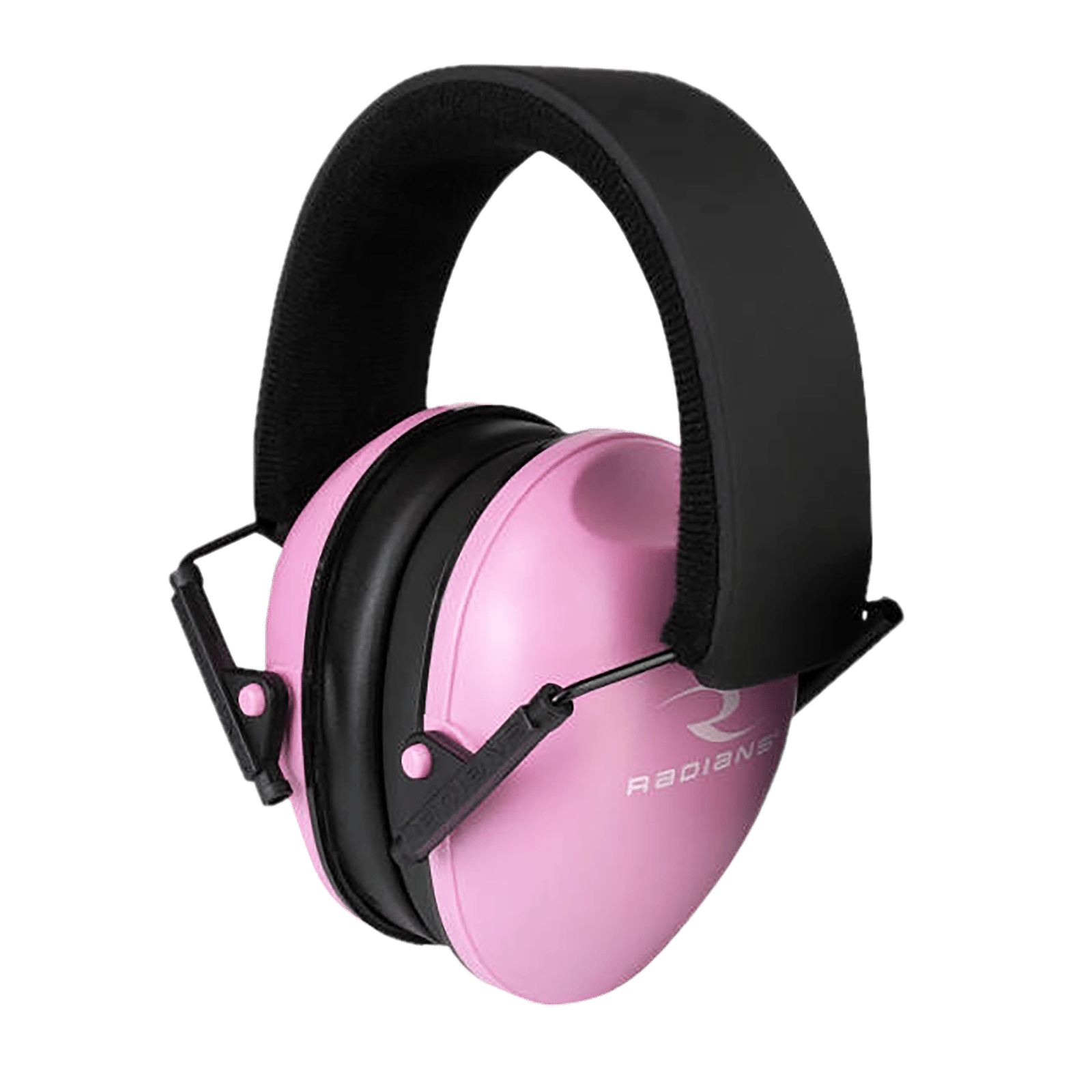 Radians LS0800CS Lowset Passive Muff 21 dB Over the Head Pink/Black Women 1 Pair