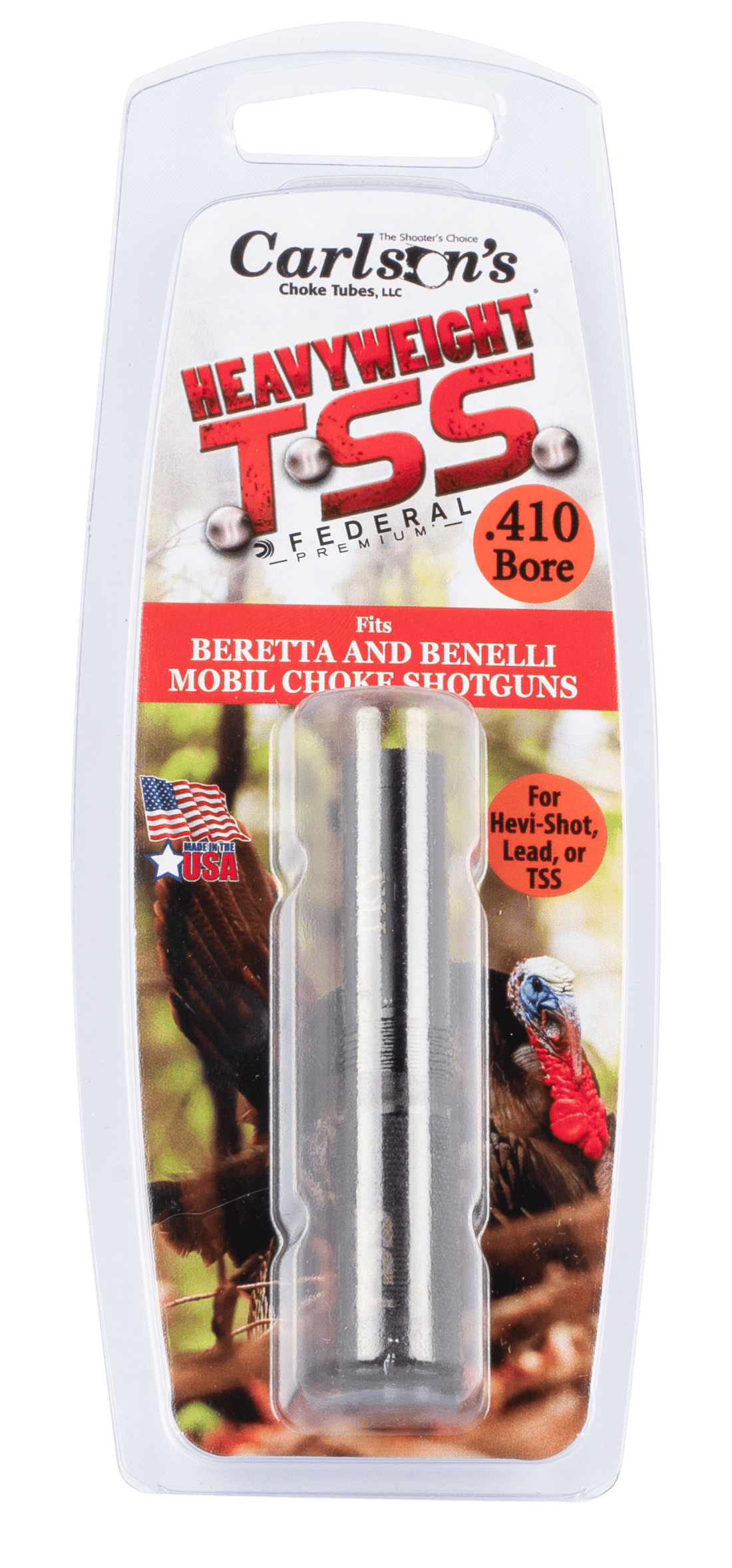 Carlson's Choke Tubes 38031 TSS Turkey  Berretta/Benelli Mobil 410 Gauge Turkey Steel