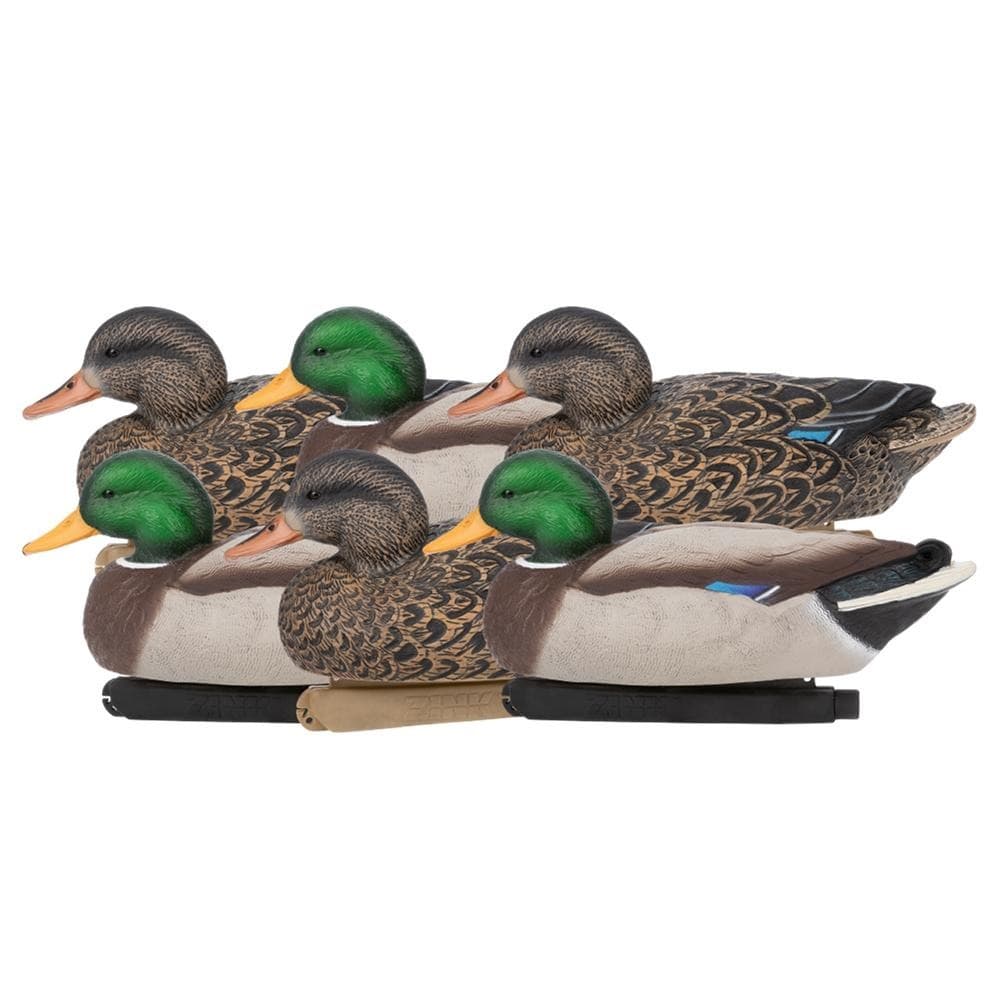 Zink Mallard Floater Decoys 6/ct