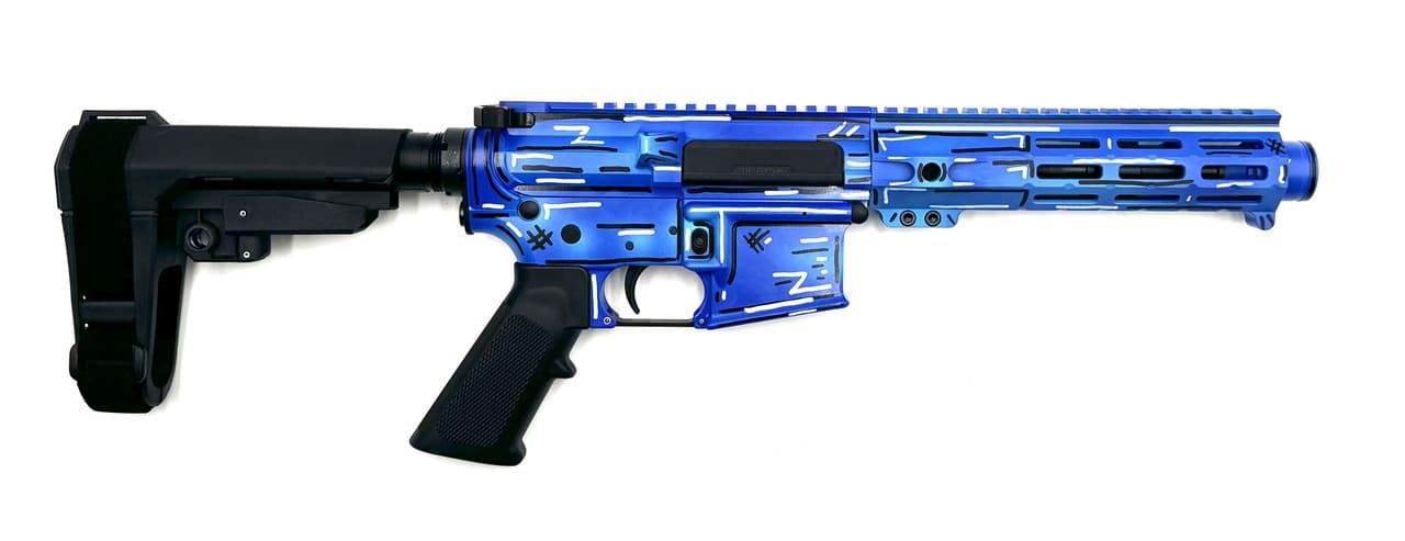 ZEUS ARMS AETHER STITCH 5.56 PISTOL 7.5" SBA3 BRACE 1-30RD MAG
