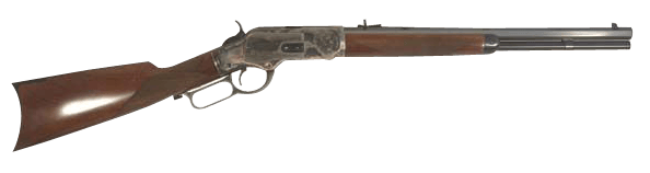 Cimarron CA2011G35 1873 Saddle Full Size 45 Colt (Long Colt) 10+1 18" Blued Octagon Barrel, Color Case Hardened Stainless Steel Receiver, Walnut Checkered Stock, Right Hand