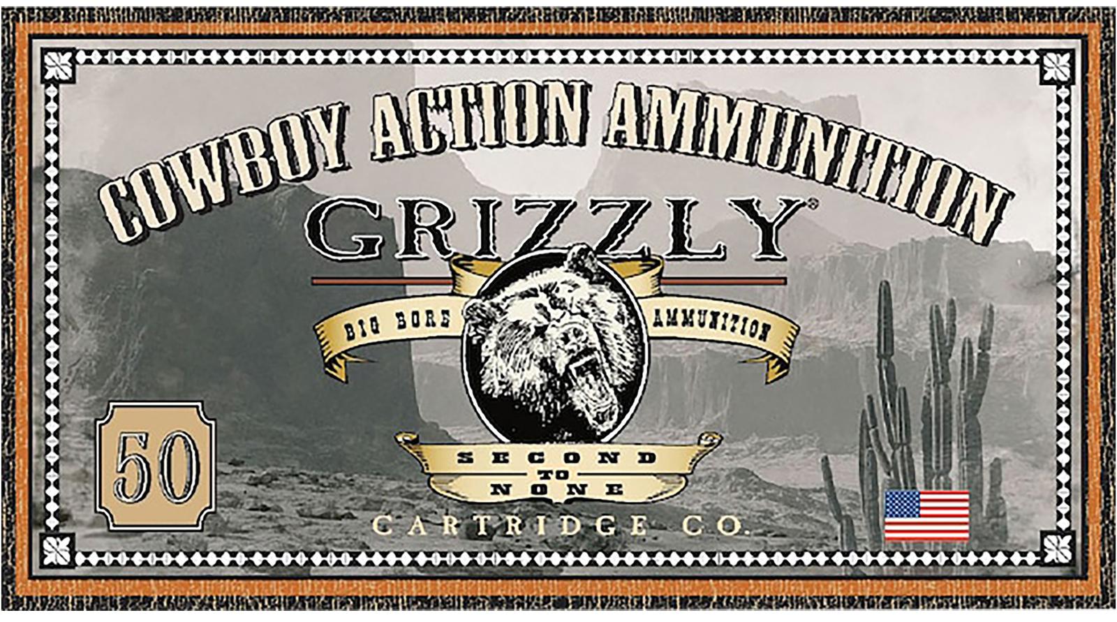 Grizzly Ammo GC41M8   41Mag 210gr Semi Wad-Cutter 20 Per Box/10 Case