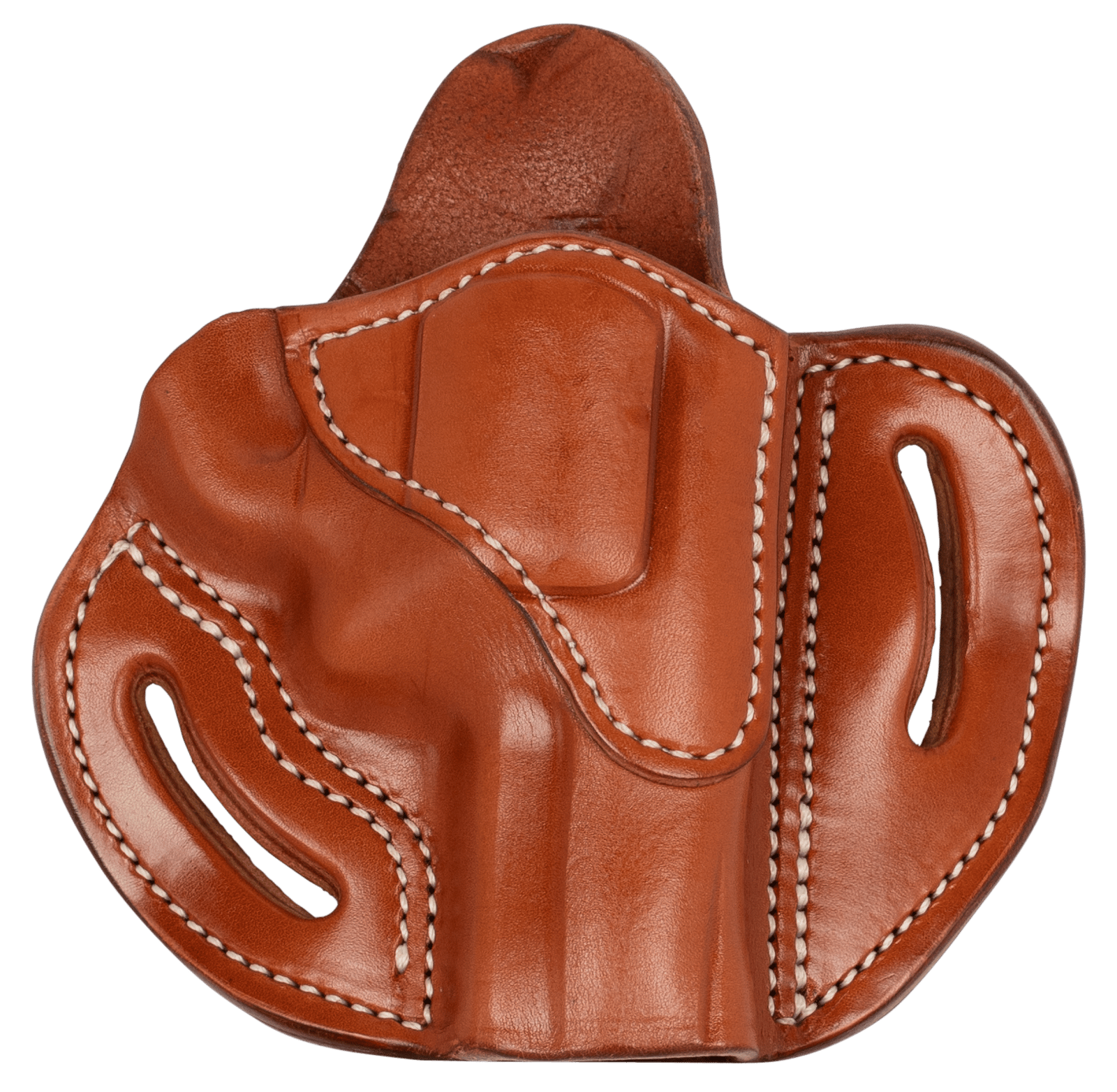 1791 Gunleather RVH2SCBRR RVH2S  OWB Size 02S Classic Brown Leather Belt Slide Fits S&W K Frame Right Hand