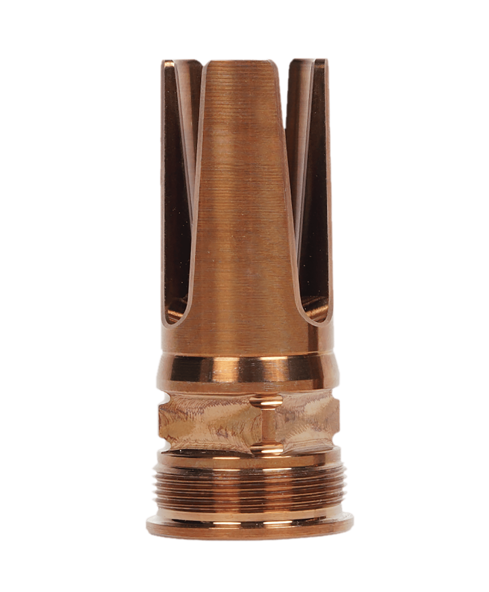 Q LLC ACCFH5/8248.6 Flash Hider  8.6 Blackout Steel 5/8"x24 Threads 2.13" OAL