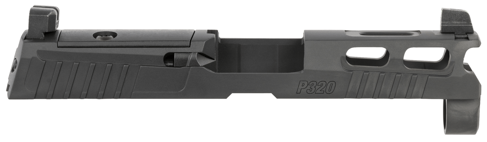 Sig Sauer 8900949 P320  Sig P320 9mm Luger PVD Black Stainless Steel Optic Ready Slide XRAY3 Suppressor Sights Compatible With ROMEO1 PRO ROMEO2