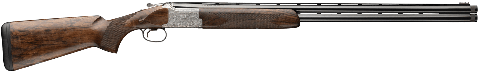 Browning 018367302 Citori Laredo 12 Gauge Break Open 3" 2rd 32" Gloss Blued Over/Under Vent Rib Barrel, Engraved Silver Nitride Engraved Steel Receiver, Checkered Turkish Walnut Stock