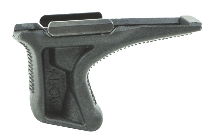 BCM KAG1913BLK BCMGunfighter Kinesthetic Angled Grip Made of Polymer With Black Textured Finish for Picatinny Rail