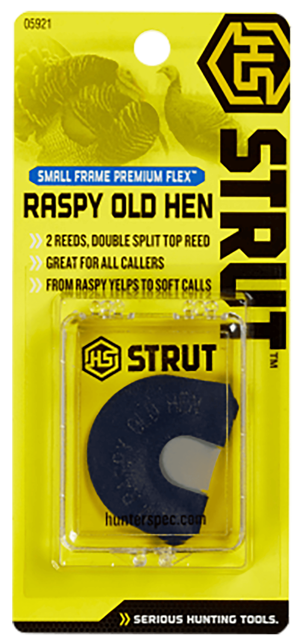Hunters Specialties HSSTR05921 Raspy Old Hen  Turkey Sounds