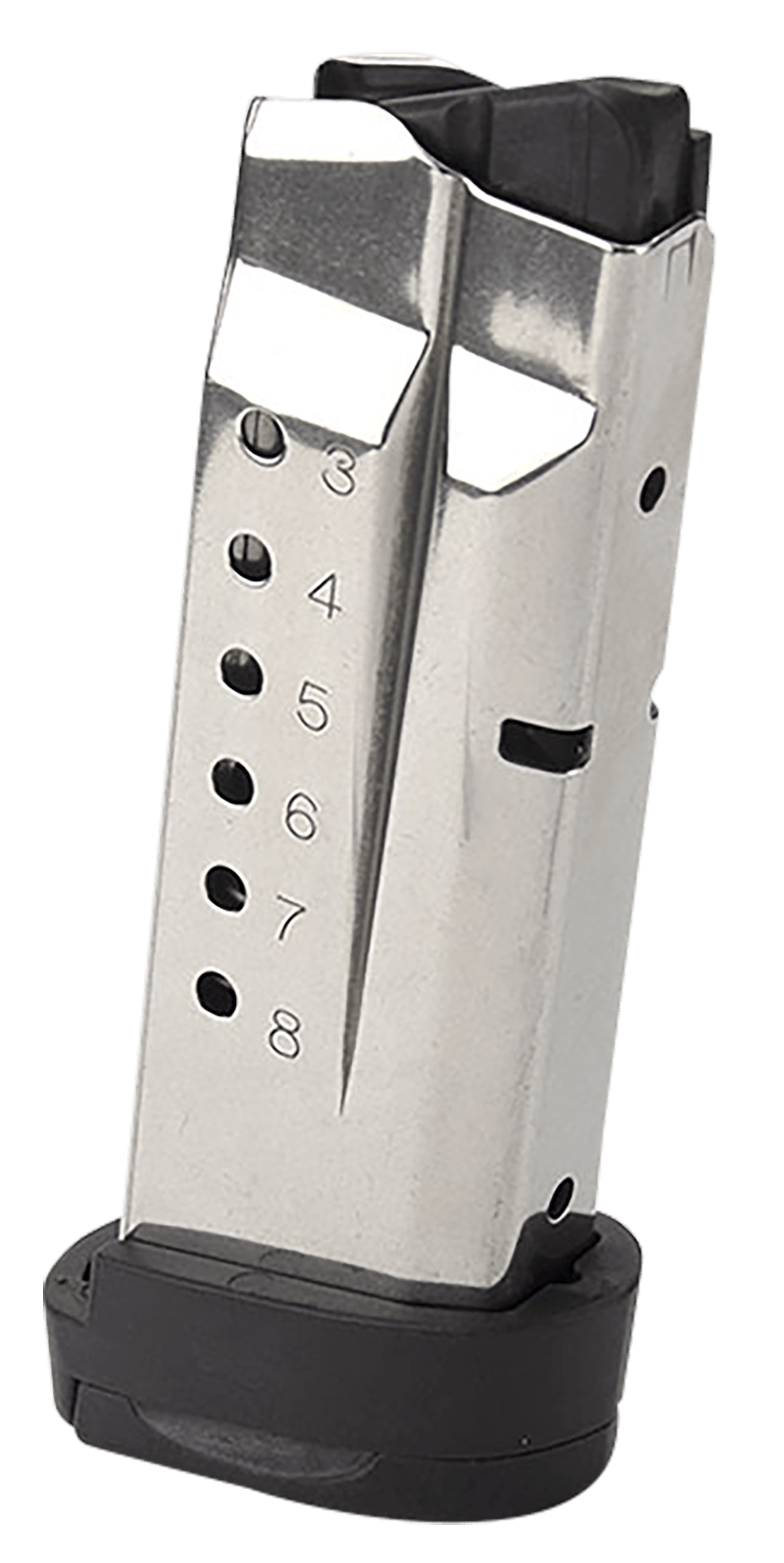 Ed Brown RMPMAG8SHIELD M&P  8rd Extended 9mm Luger Fit S&W M&P Shield Stainless Steel