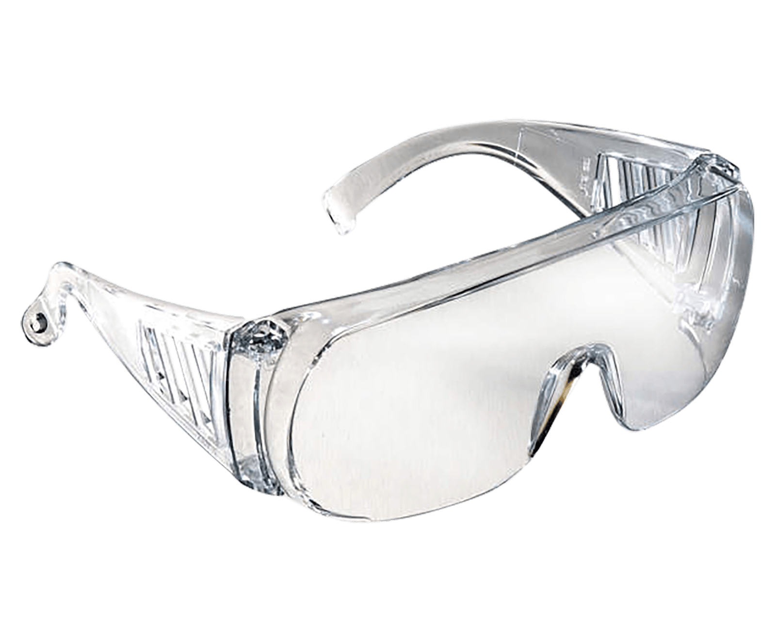 Radians CV0010 Coveralls Shooting Glasses Adult Clear Lens Polycarbonate Clear Frame