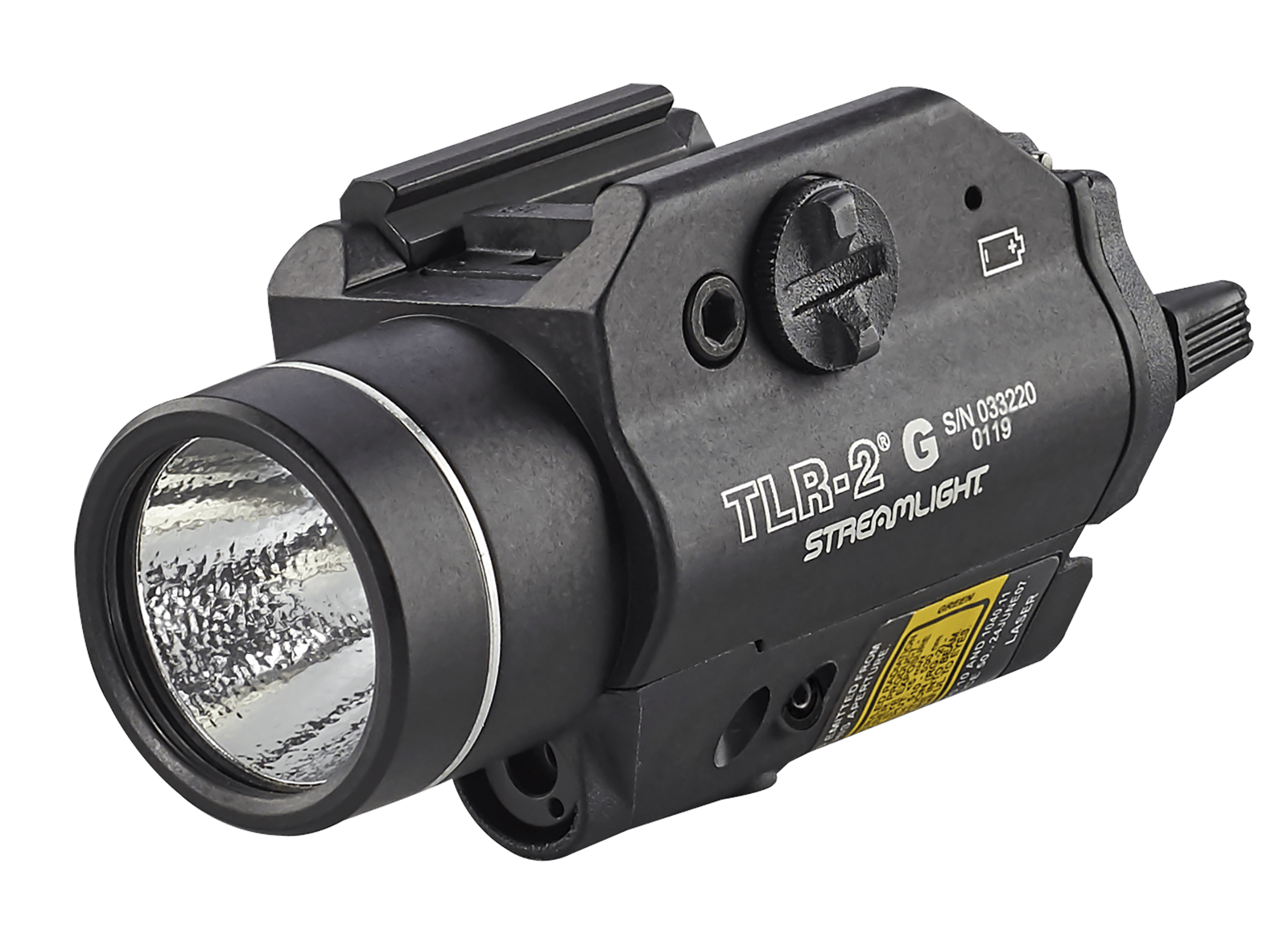 Streamlight 69250 TLR-2 G Gun Light  Black Anodized 300 Lumens White LED/Green Laser