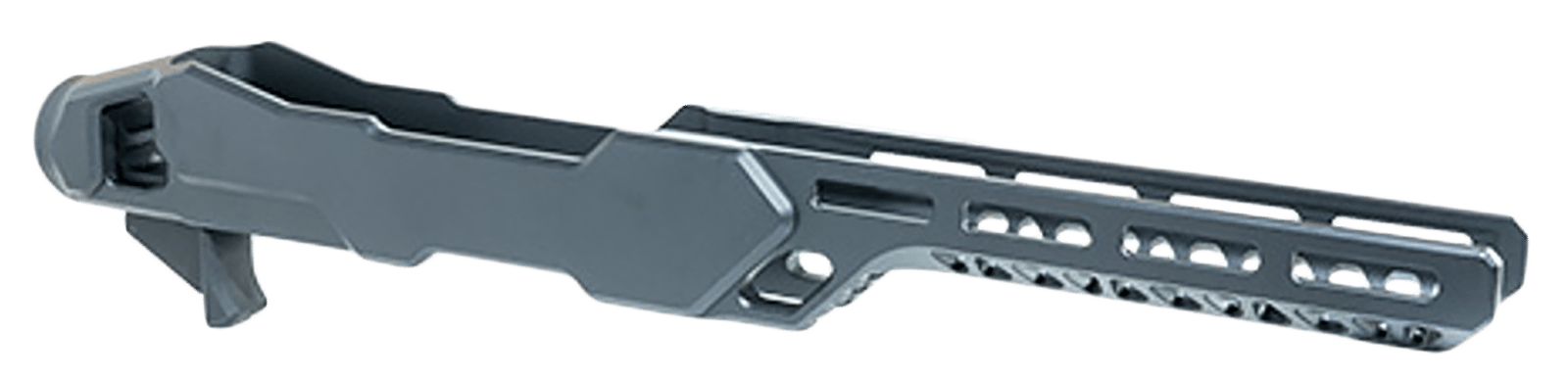 Timber Creek Outdoors ERC1022BL Enforcer Rifle Chassis Black Aluminum Fits Ruger 10/22 Compatible w/ MSR Buffer Tubes