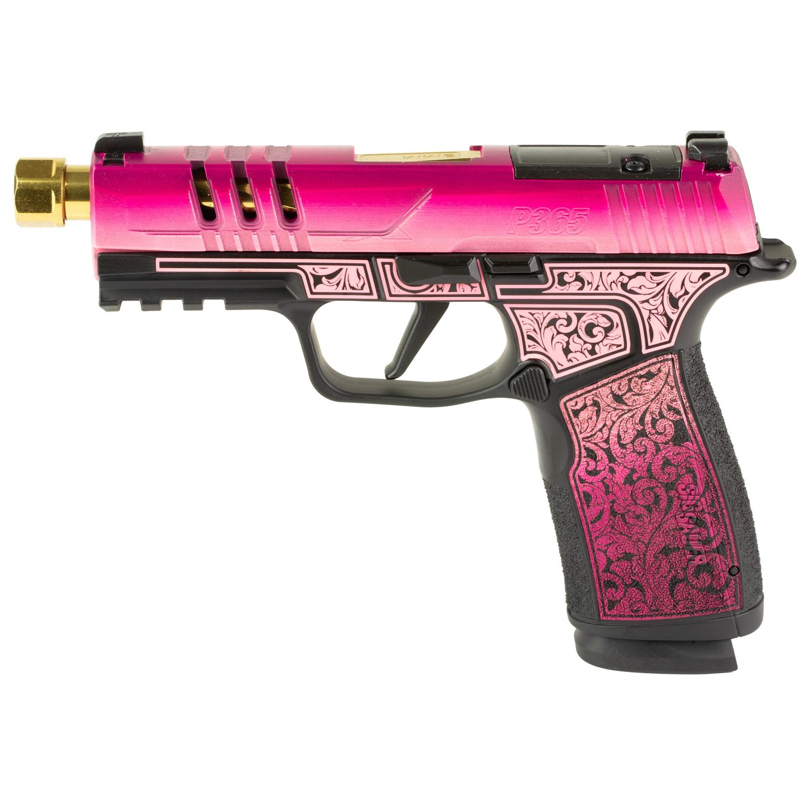 SIG P365 XMAC 9MM 4.3 17RD GOLD LADY
