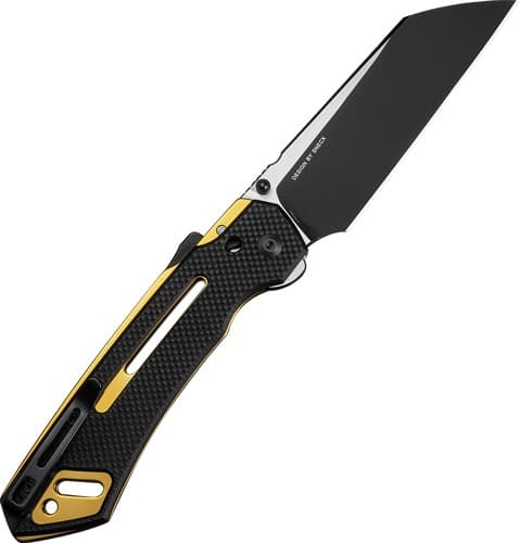 CIVIVI KNIFE BUSTER FG 4.2" BLACK GOARSE G10 SATIN FLAT!