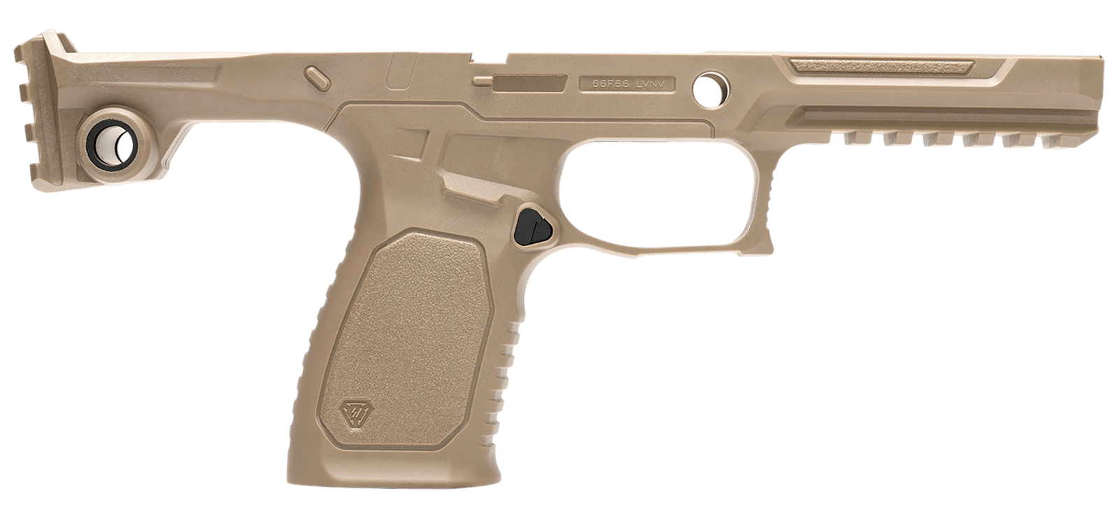 Strike Industries SMCBP320SFDE SMC Bravo  Flat Dark Earth Polymer Fits Sig P320