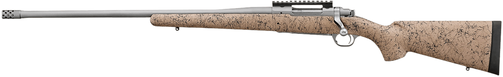 Ruger 57161 Hawkeye FTW Hunter Full Size 6.5 Creedmoor 4+1 22" Matte Stainless Threaded Barrel, Stainless Steel Receiver w/Picatinny Rail, Speckled Tan/Black HS Precision Synthetic Stock, Left Hand