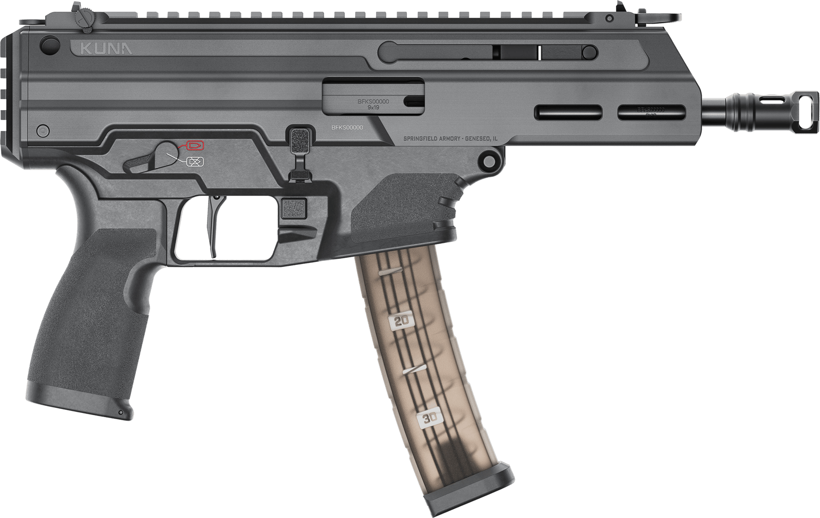 SPG KN9069B        KUNA 9M 6.125  BLK          30R
