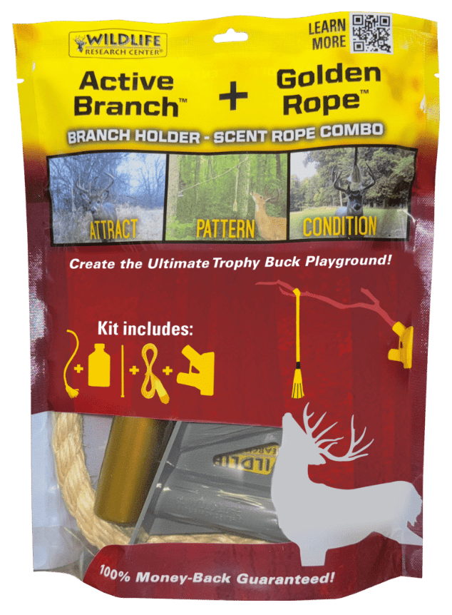 Wildlife Research 3974Combo Kit includes One Golden Rope, 4 oz Golden Rope Scent & Active-Branch Holder