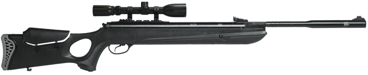 Hatsan USA HC130S30VORTQE Mod 130 QE Carnivore Air Rifle 30 Cal Black