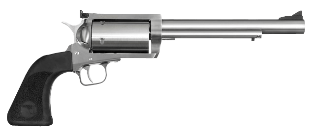 Magnum Research BFR350L7 BFR  350 Legend 6 Shot 7.50" Brushed Stainless Steel Barrel, Stainless Cylinder, Brushed Stainless Steel Frame, Black Rubber Grips, Exposed Hammer