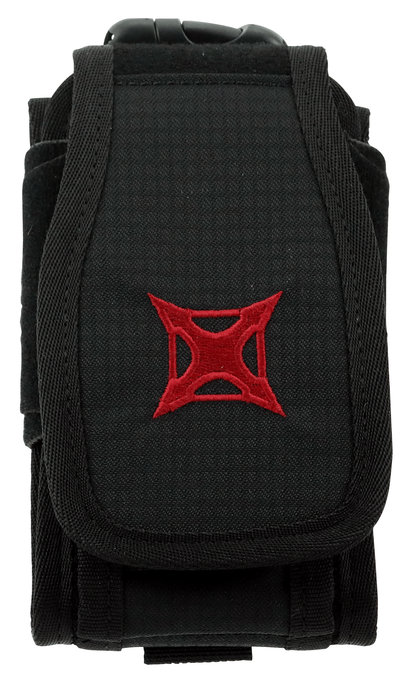 Vertx VTX5140BK Phone/Multi-Tool Pouch VTX 7" H x 4" W x 2" D Black Cordura w/Velcro Closing