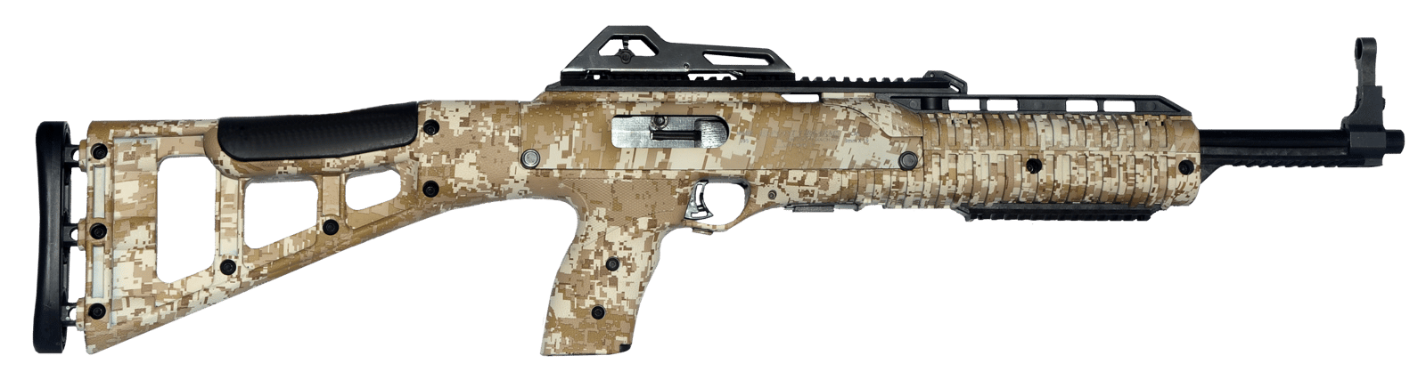 Hi-Point 995TSDD 995TS Carbine 9mm Luger 16.50" 10+1 Digital Camo Fixed Skeletonized Stock Digital Desert Camo Grip Right Hand
