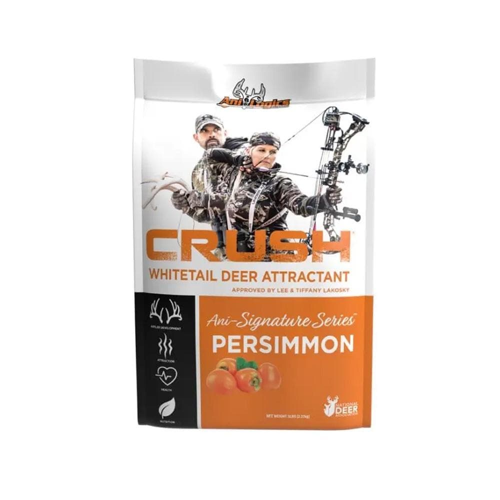 AniLogics CRUSH Granular Deer Attractant Persimmon 5lb Bag