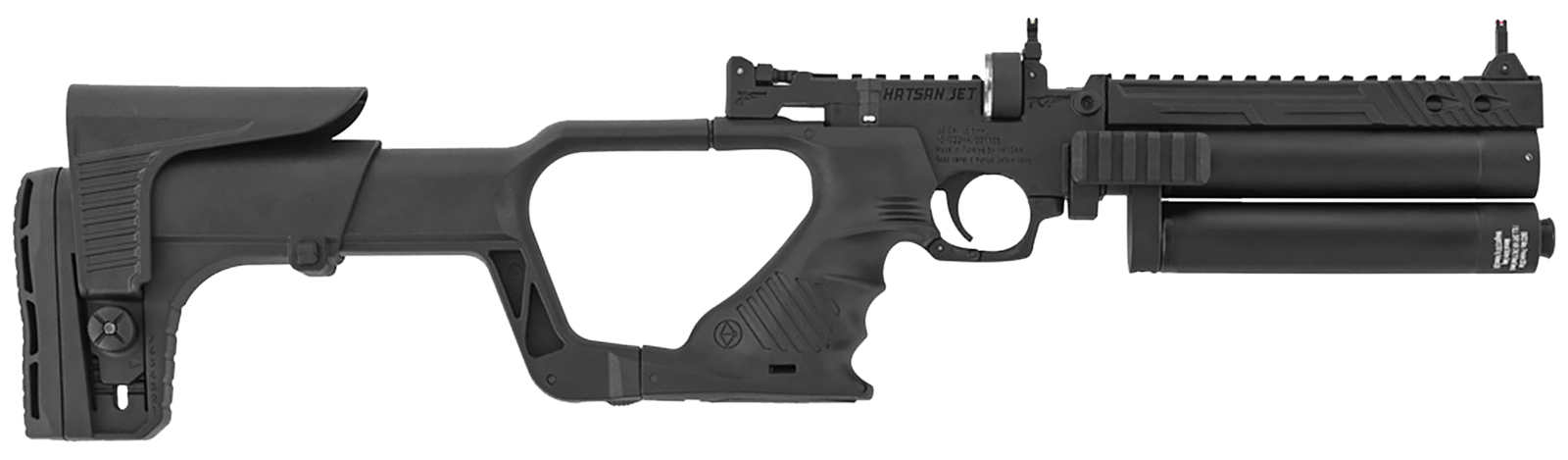 Hatsan USA HG2JET22 Jet ll Air Rifle 22 Cal Black