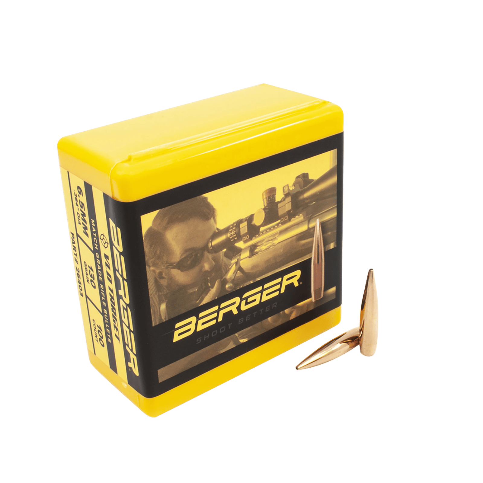 Berger Bullets 26403 VLD Target Long Range 6.5Creedmoor 130gr 100/Box