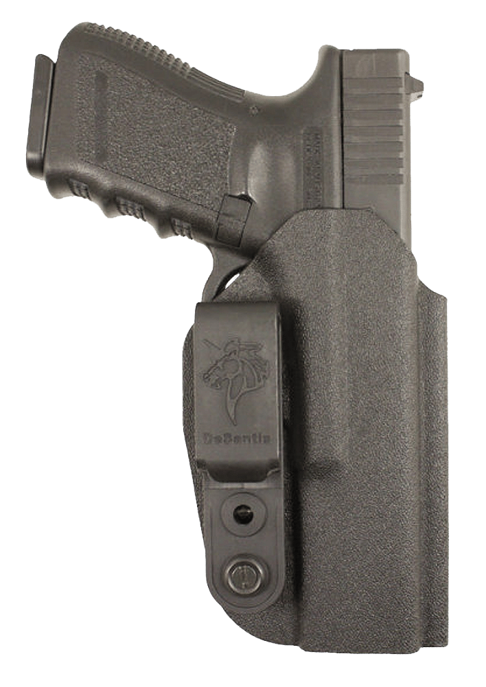 DeSantis Gunhide 137KJ0CZ0 Slim-Tuk  IWB Black Kydex Belt Clip Fits Glock 43 w/Streamlight TLR6 Right Hand