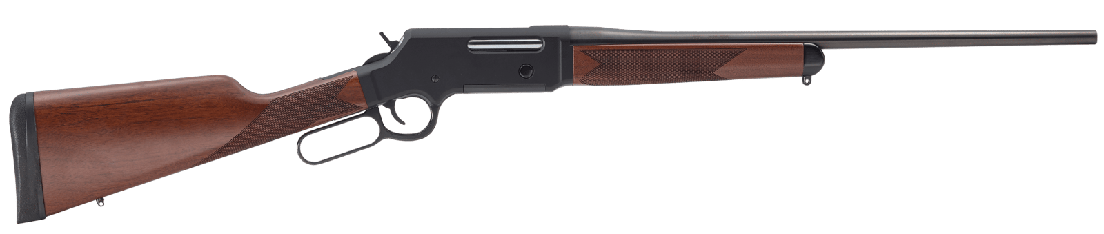 Henry H01465 Long Ranger  Full Size 6.5 Creedmoor 4+1 22" Blued Steel Barrel, Black Hard Coat Anodized Steel Receiver, American Walnut Stock Right Hand