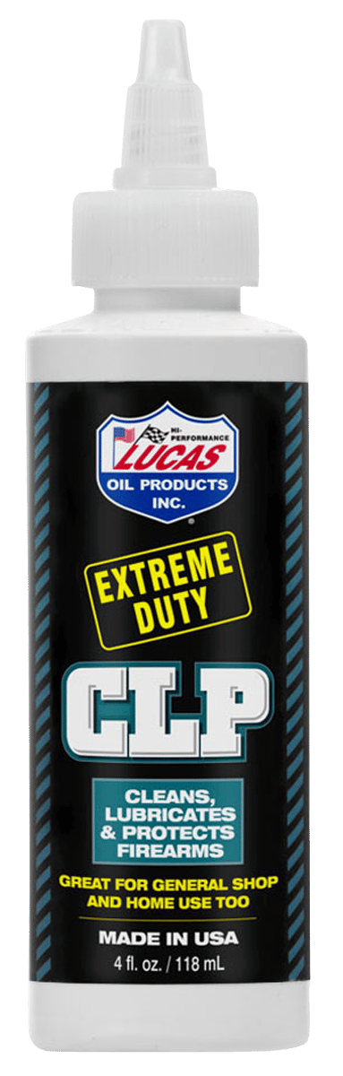 Lucas Oil 10915 Extreme Duty CLP Cleans, Lubricates, Prevents Rust & Corrosion 4 oz Squeeze Bottle