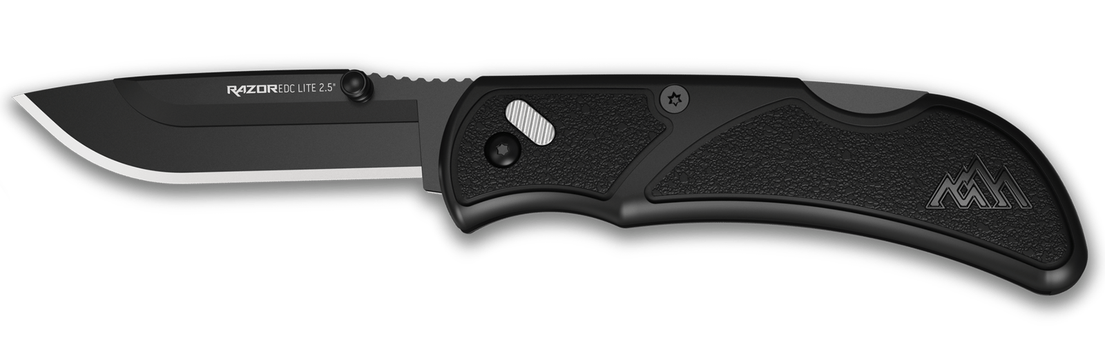 Outdoor Edge RCK252C RazorEDC Lite 2.50" Folding Plain 420J2 SS Blade