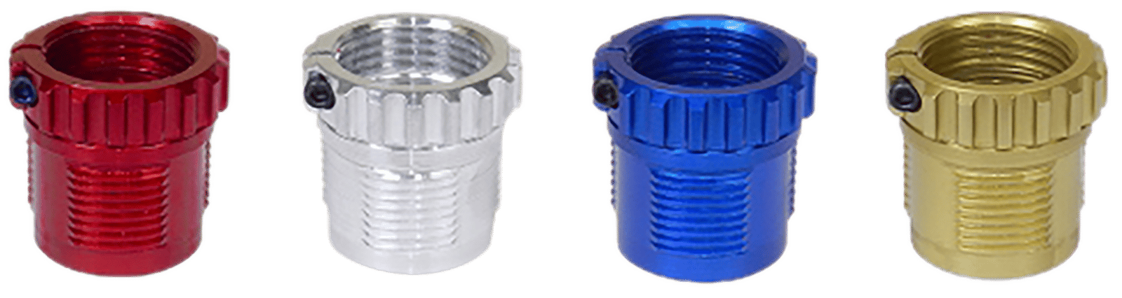 Lee Precision 90095   Red/Silver/Blue/Gold Aluminum 4 Pack