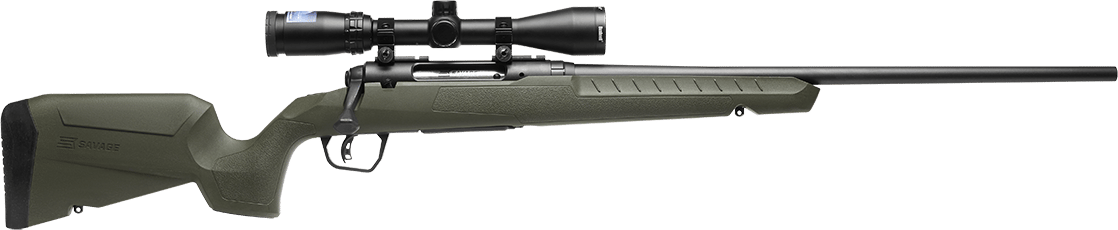 Savage Arms  Axis 2 XP Combo Green Compact 7mm-08 Rem 4+1 20" Right Hand