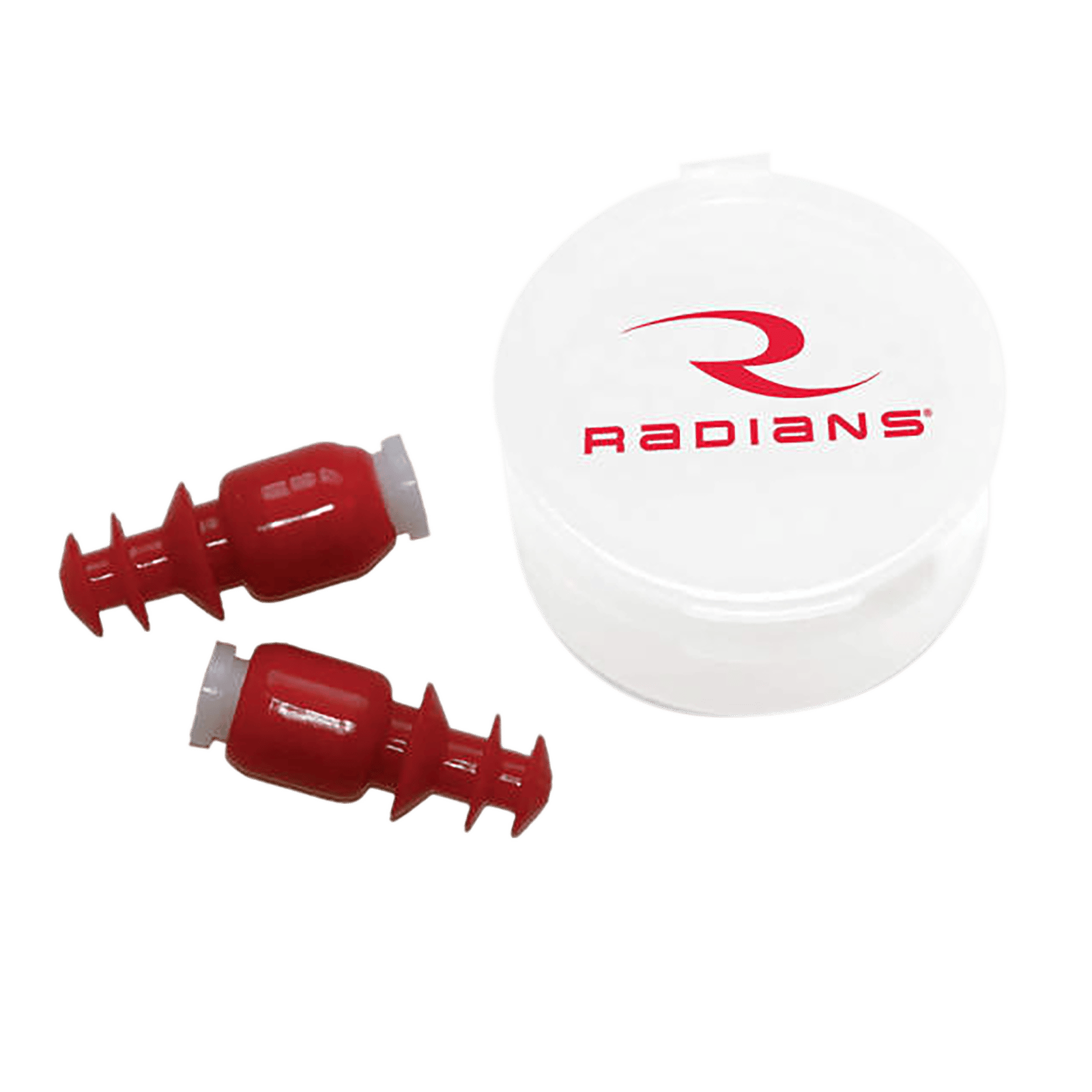 Radians CF7000BP Cease Fire Earplugs Baffle In Ear Red Adult 1 Pair