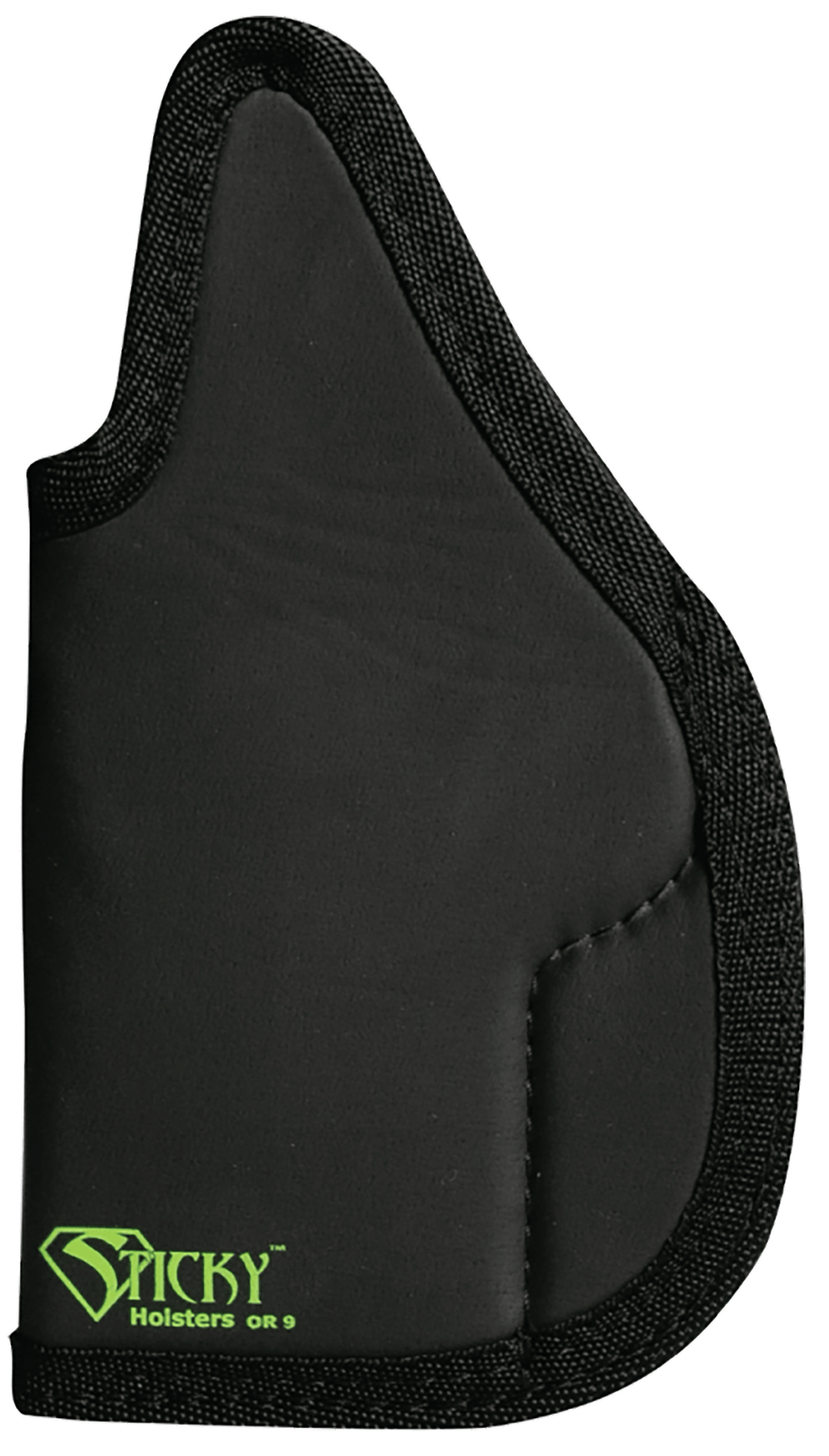 Sticky Holsters OR9 OR-9  Black/Green Latex Free Rubber Fits HK USP 45/Sig P220/P226/Beretta M9/ M92FS/Canik TP9SF/S&W M&P 2.0 5"/Walther G5 Match Ambidextrous