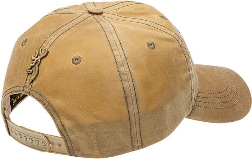 BROWNING CAP ANTIQUITY WAX REC PATCH TAN WAX