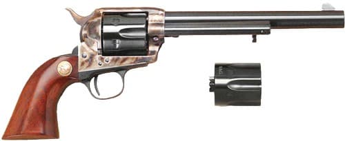 CIMARRON P-MODEL DUAL CYLINDER 45LC/45ACP FS 7.5" CC/BL WAL