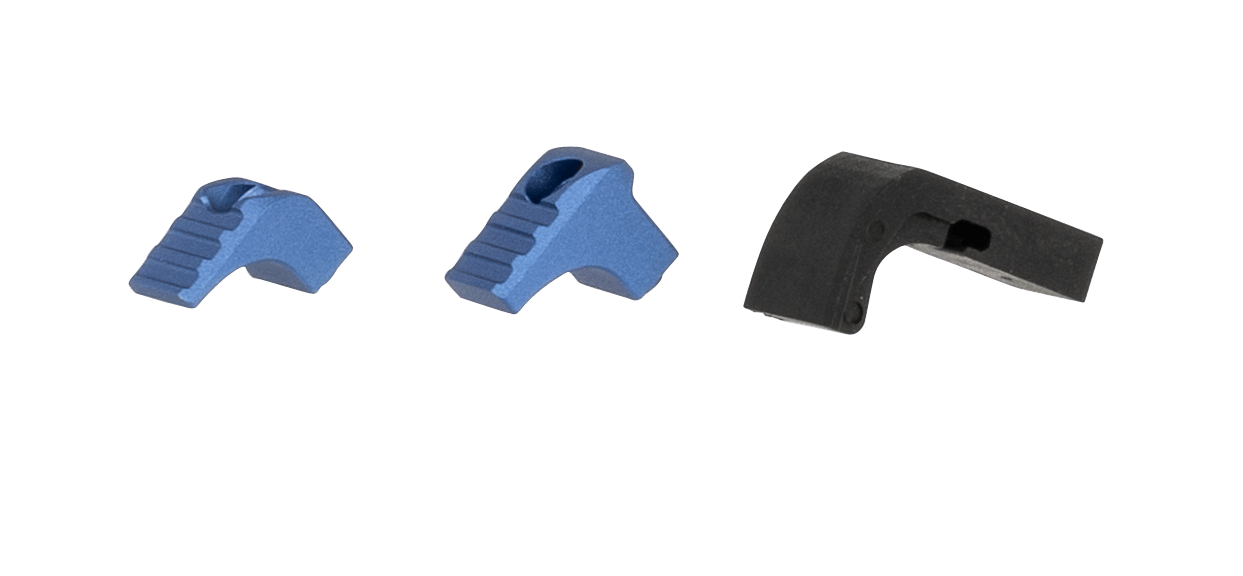 Strike Industries G4MAGRELEASEBLU Modular Magazine Release Magazine Release Compatible w/Glock 17/19/19x/22/23/26/27/31-35/37-39/45 Gen 4-5, Blue Aluminum